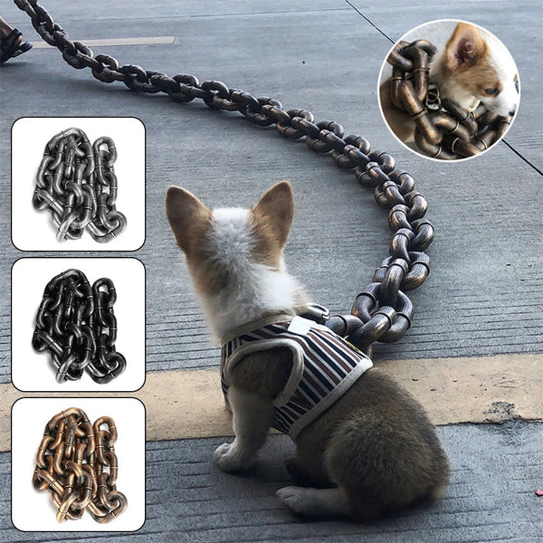 Stylish Canine Chain Leash