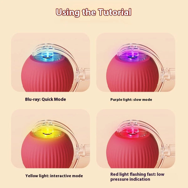 Smart Pouncing Cat Ball
